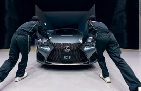 Tunel - Lexus RC F ustawianie